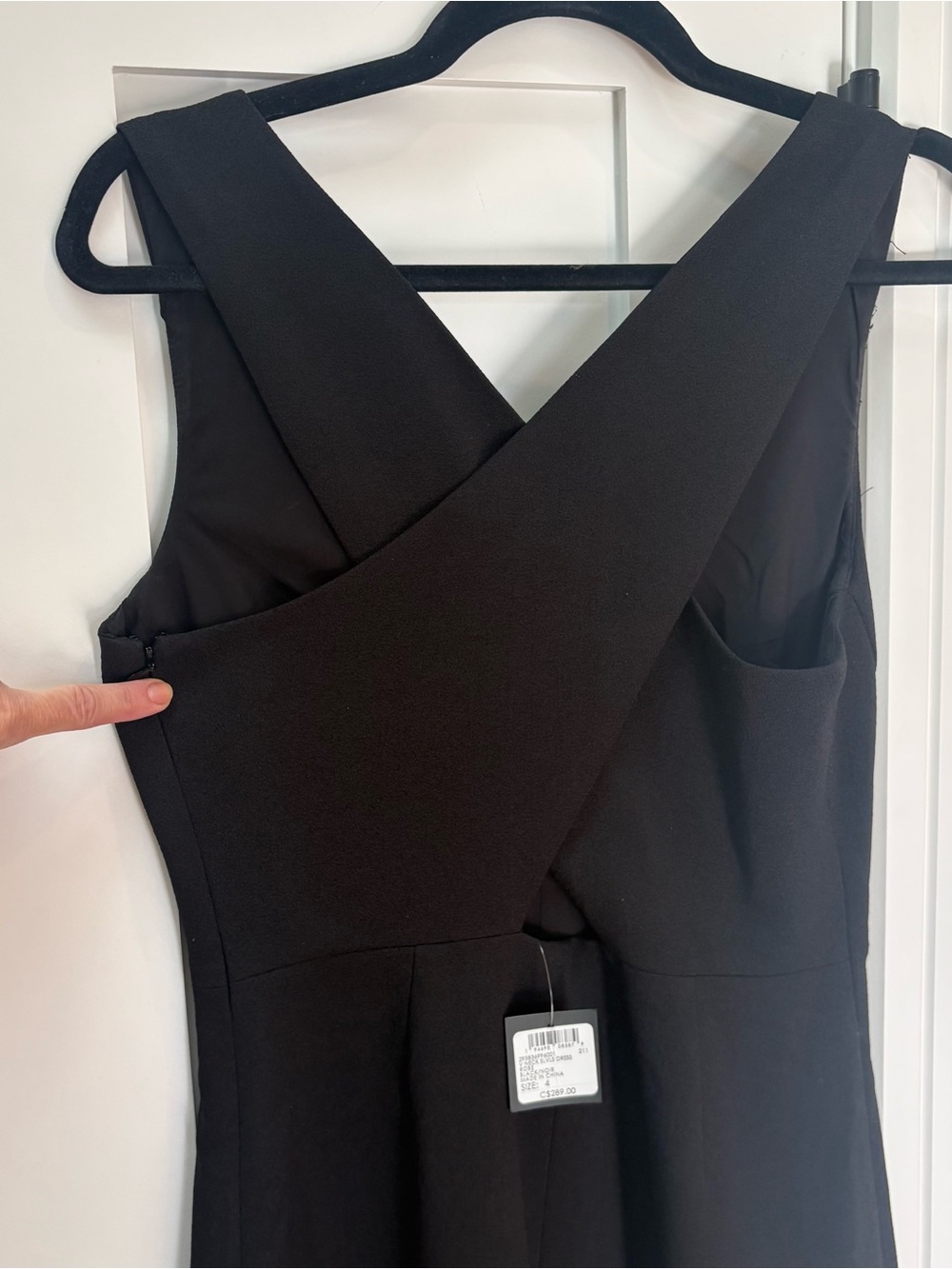 NWT Sleeveless Crisscross Back Midi Dress - Picture 5 of 7